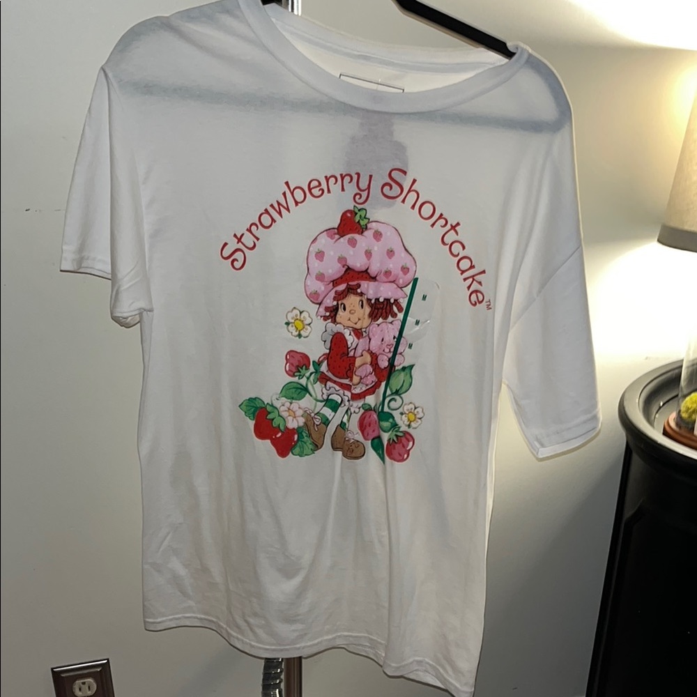 Target Strawberry Shortcake Women’s White T-Shirt